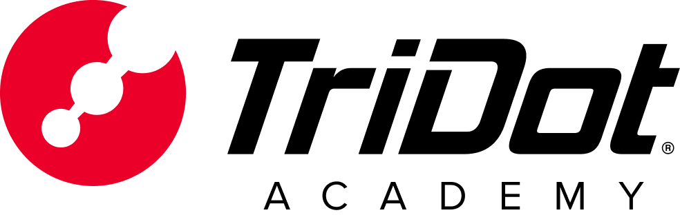 TriDot Academy logo Horizontal lightBG